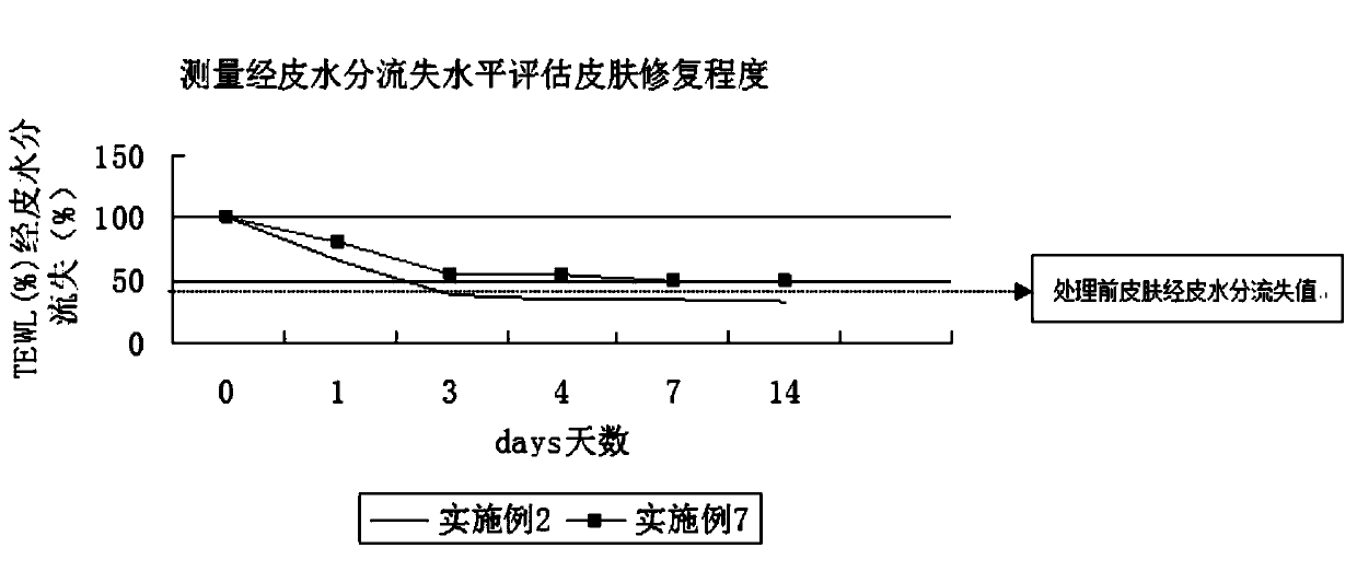 Skin barrier repair composition and application thereof