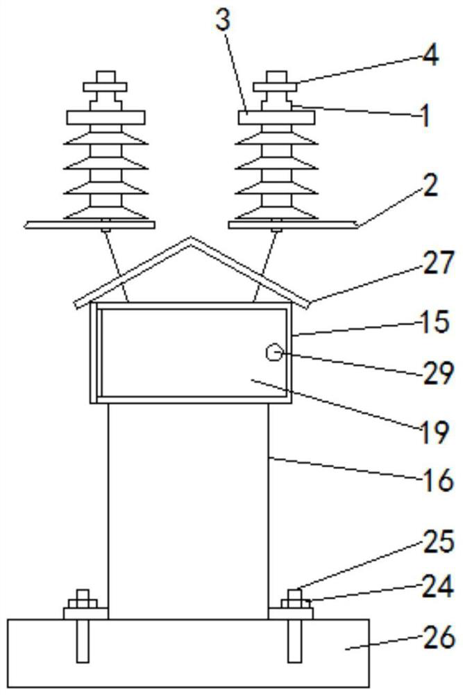 The device and its installation process of intelligent monitoring lightning arrester