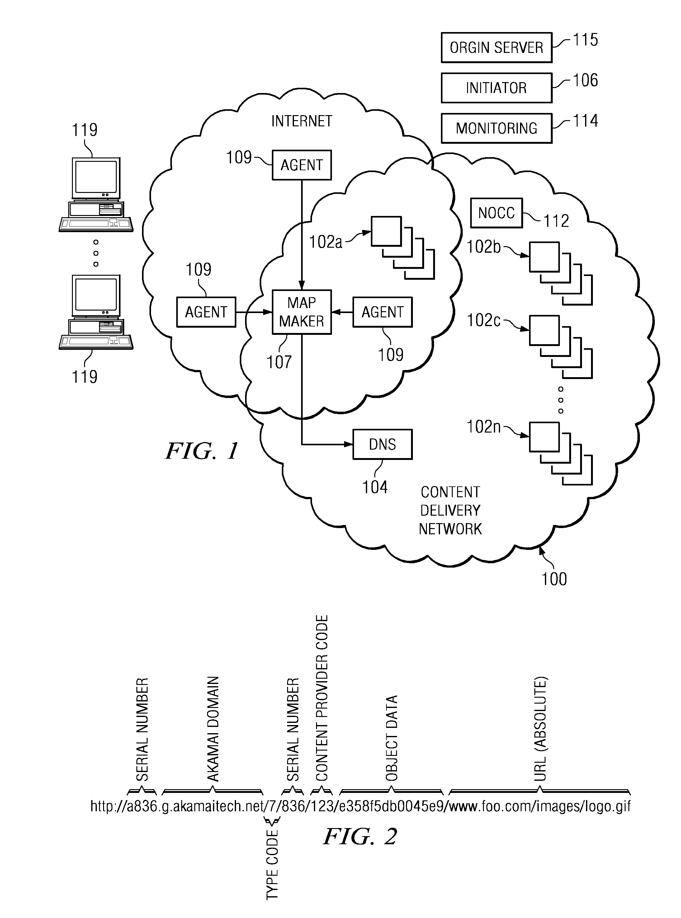 Content delivery network (CDN) content server request handling mechanism