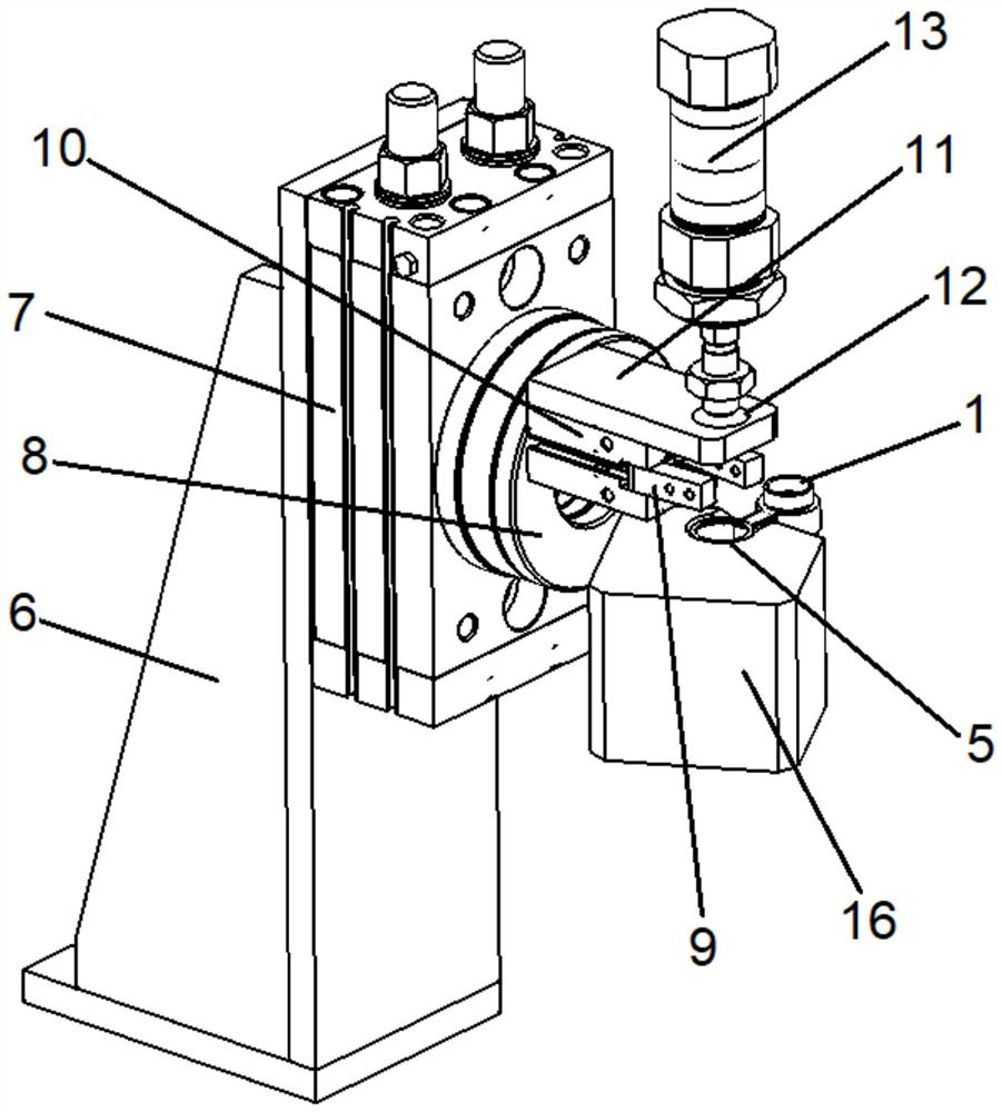 Test tube flipping device