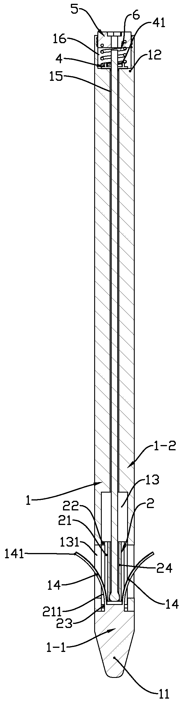 Palm finger intramedullary needle