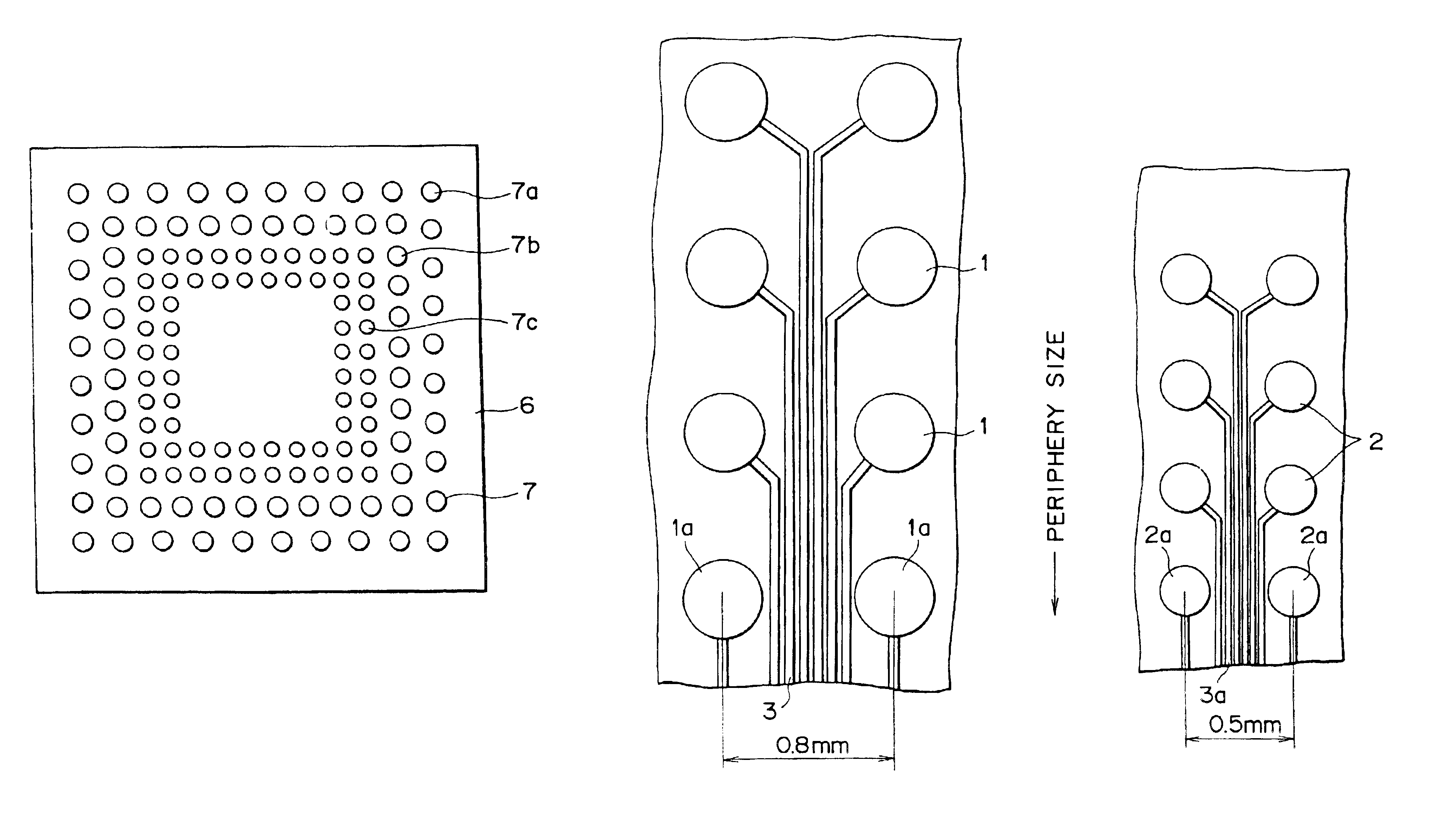 Semiconductor part of component mounting, mounting structure and mounting method
