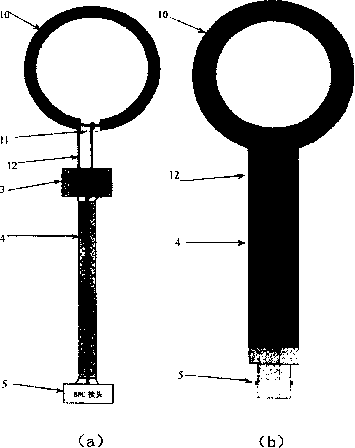 Electromagnetic detector for electromagnetic compatible diagnostic test in vehicle