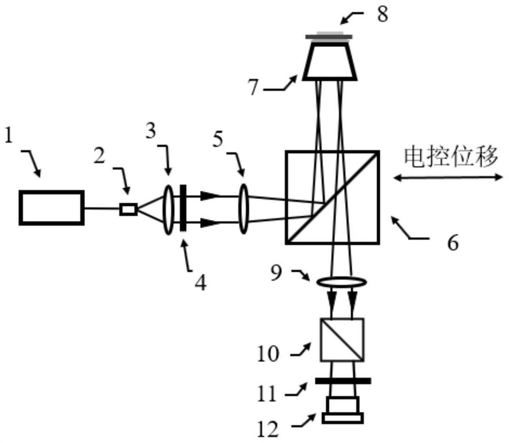 Method for measuring complex refractive index of two-dimensional material