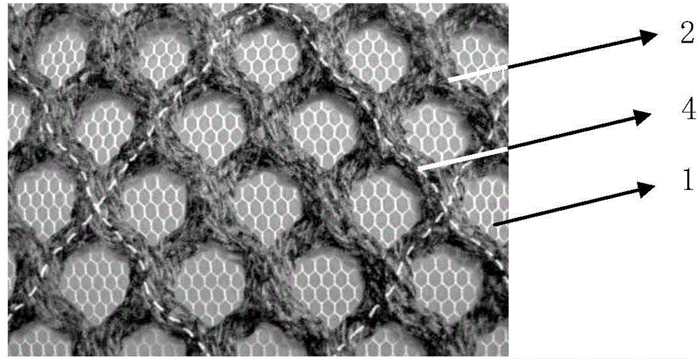 Composite anti-mosquito fabric