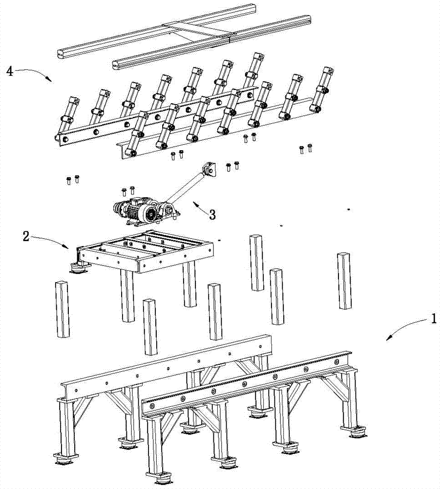 Automatic production vibrating conveyer machine frame