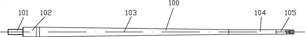 Dismounting device and method for seamless steel tube cold-rolling expansion-stop plug