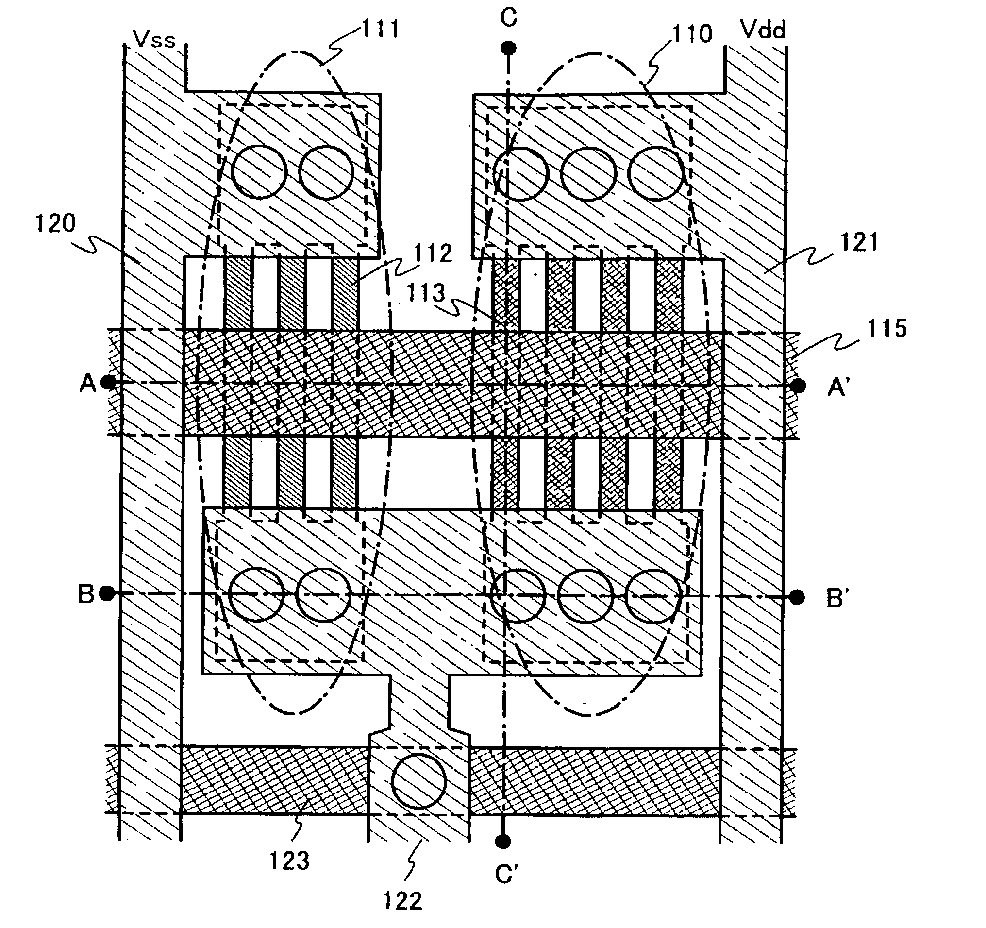 Semiconductor device, method of manufacturing the same, and method of designing the same