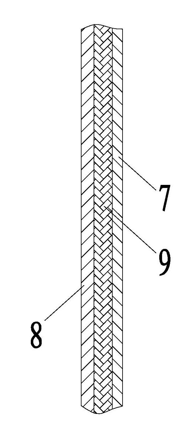 Externally-pressed flow-returnable multi-layer bag type filtering device