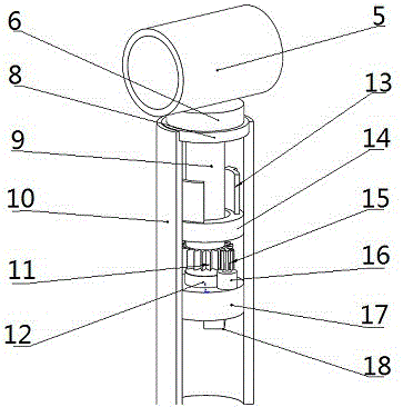 A kind of solar wind power integrated power generation device