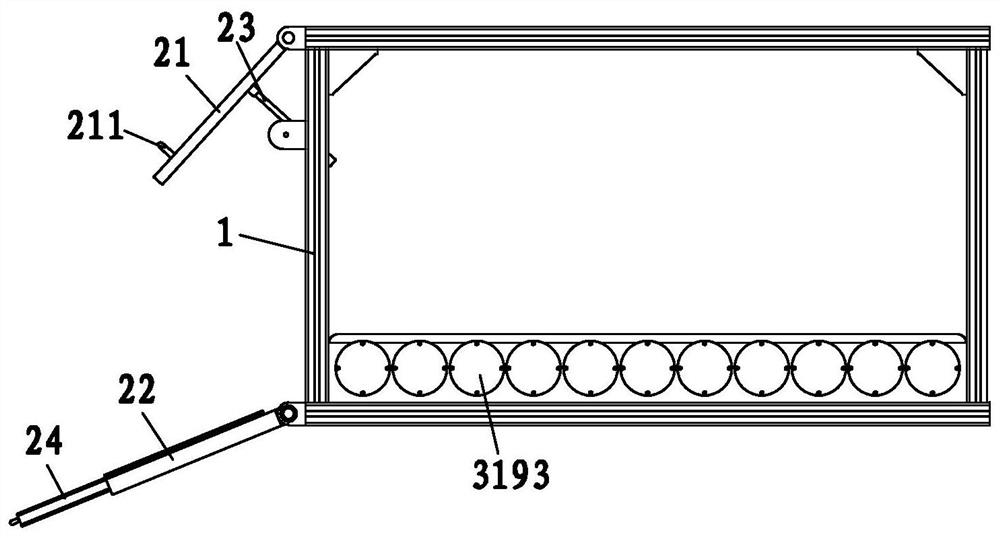 A courier auxiliary unloading device