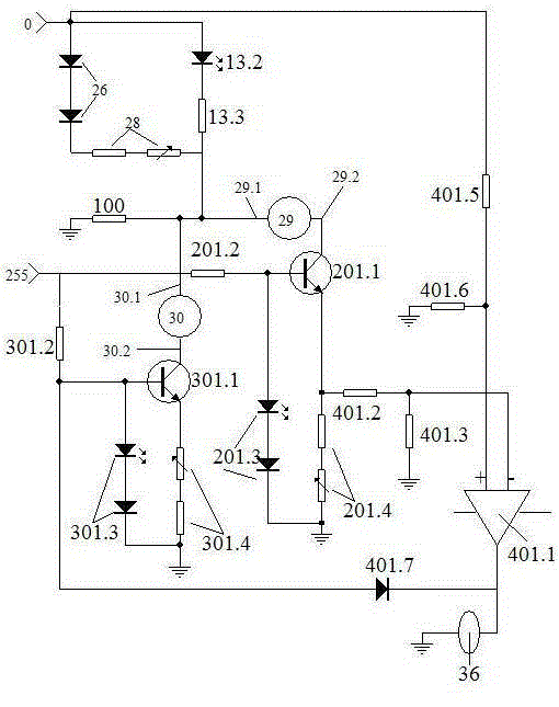 Constant current charging-stopping type charger