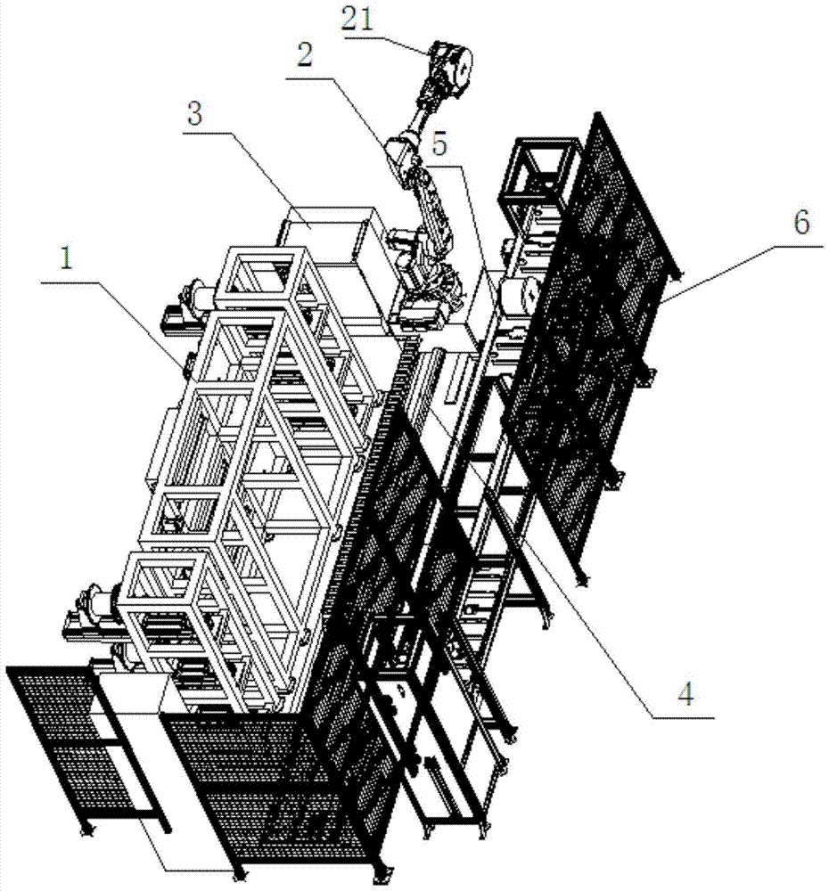 Automatic handling systems for the coloring process