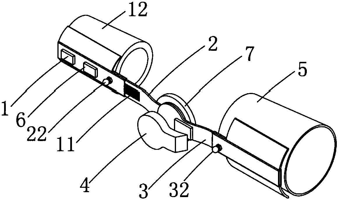 A method for eliminating the influence of gravity on wearable joint angular acceleration measurement and its implementation device