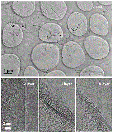 A kind of preparation method of graphene