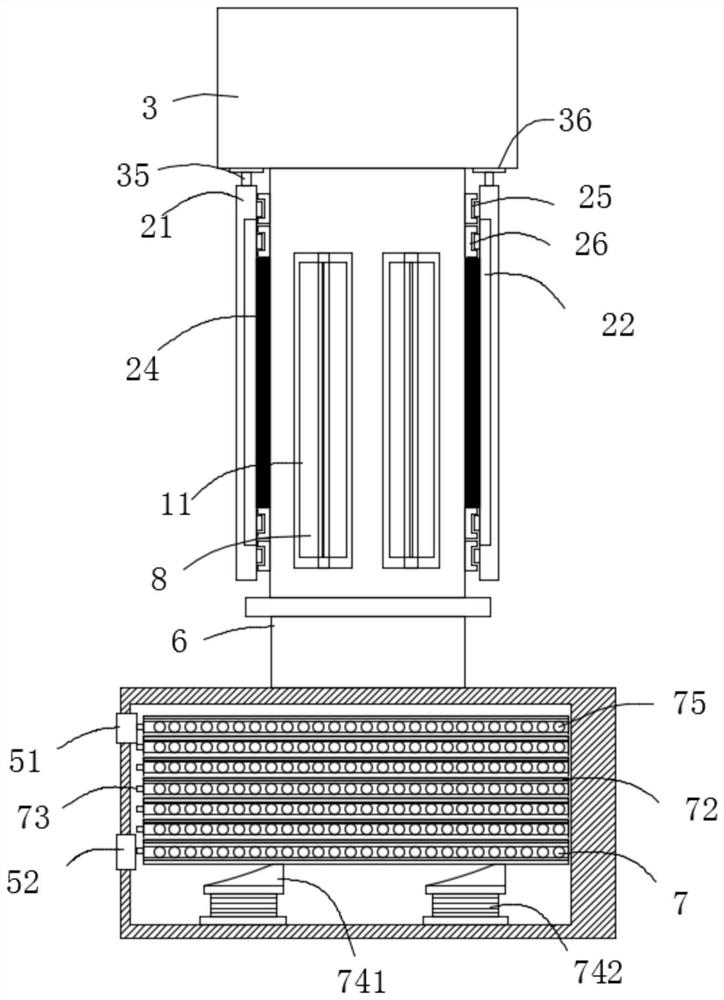 Fixed lamp panel for imaging department