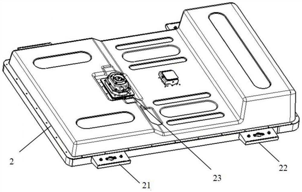 Quick assembling and disassembling locking mechanism of battery box