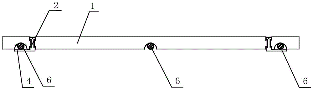 Composite scaffolding board