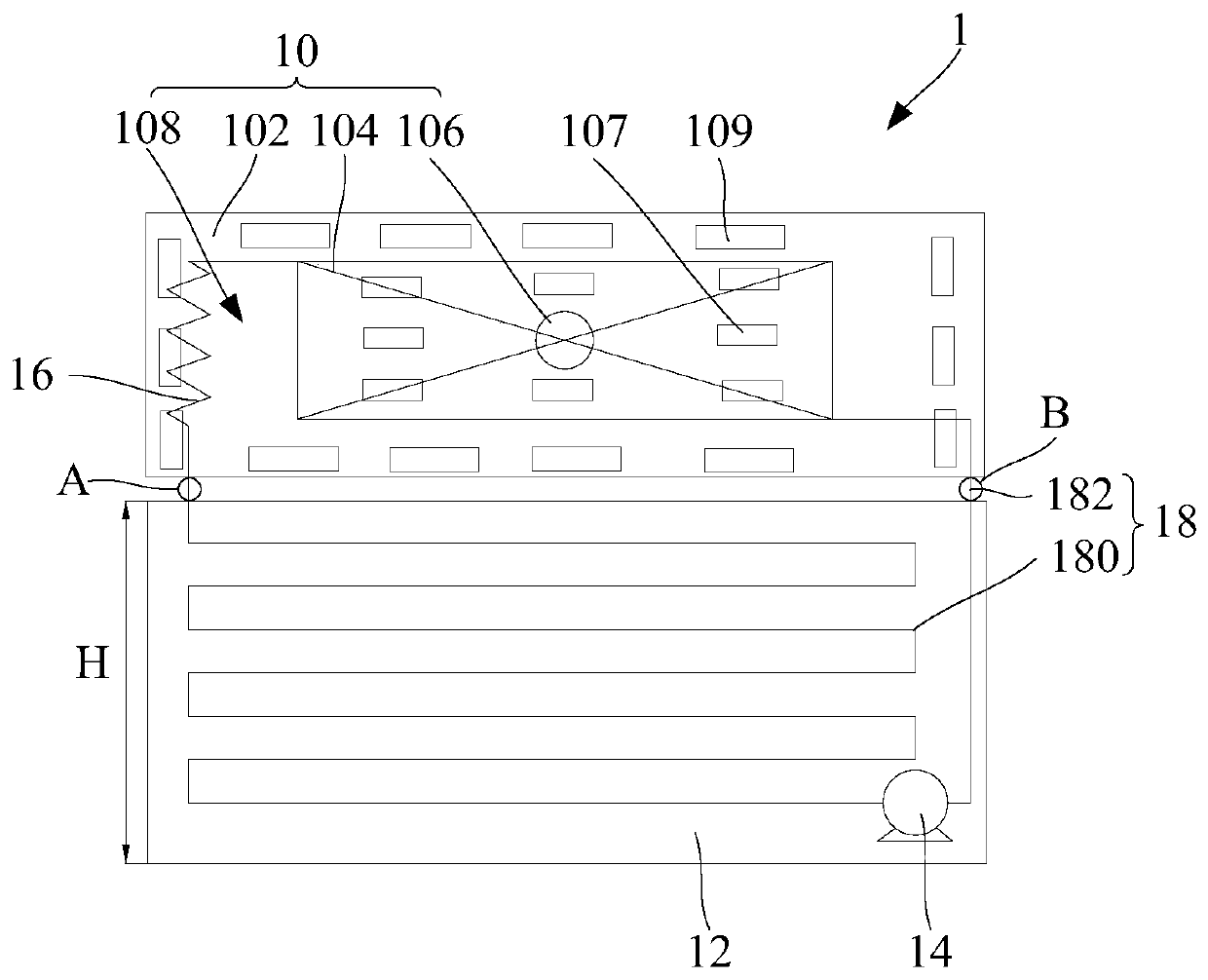 Door body assembly and refrigeration device