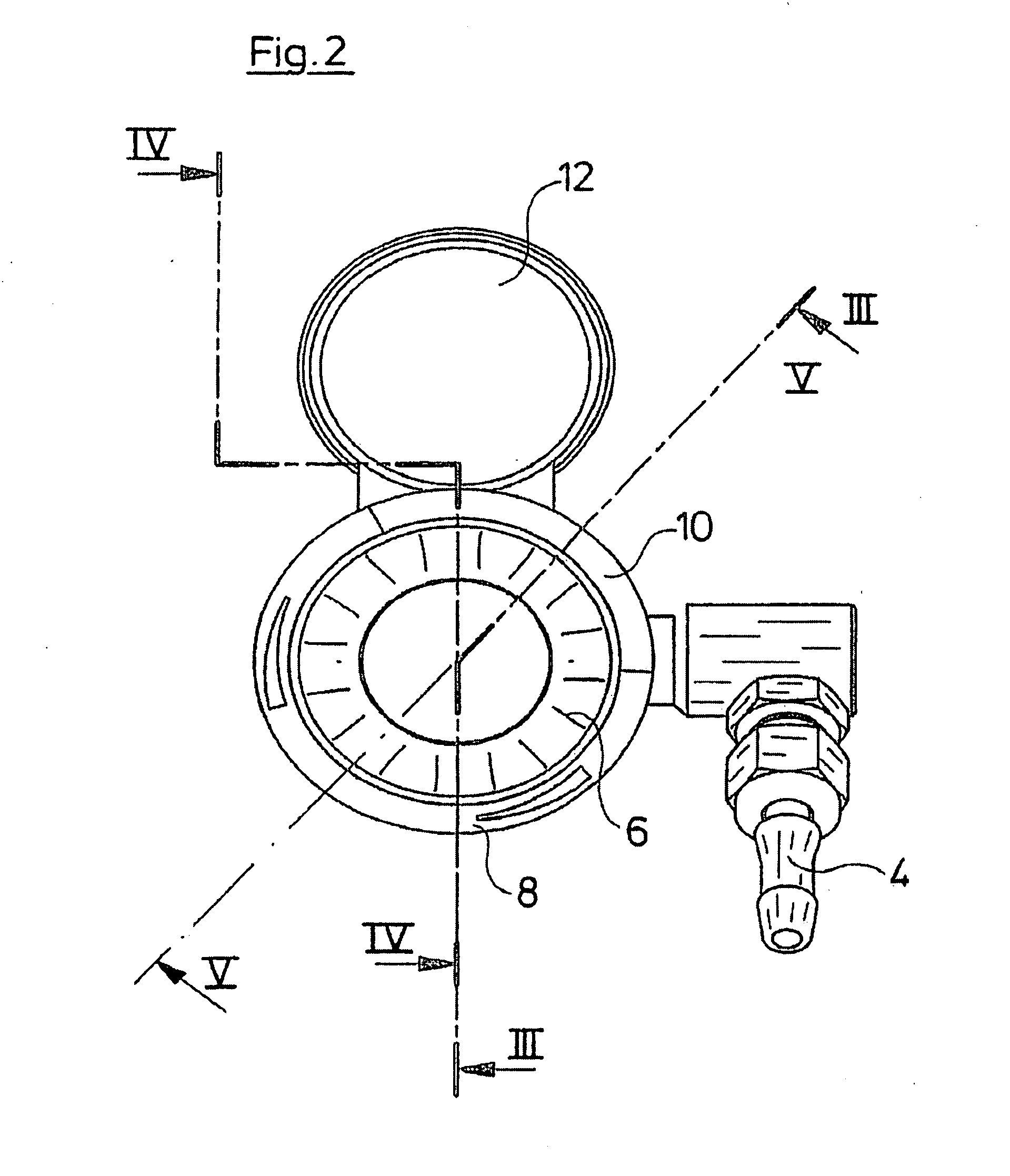 Point-of-use regulator for gas