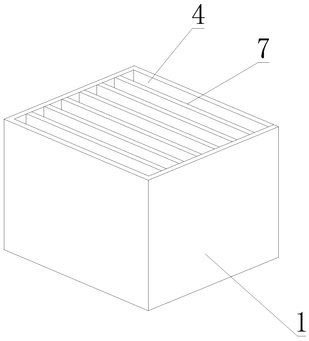 Wholesale article pushing and transporting device