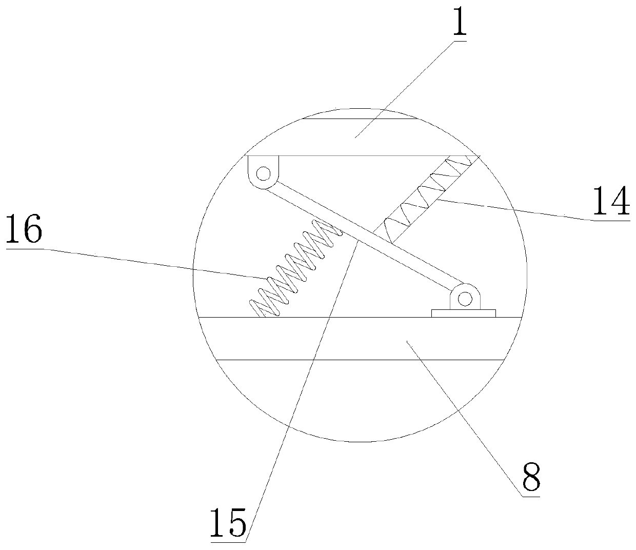 Wholesale article pushing and transporting device