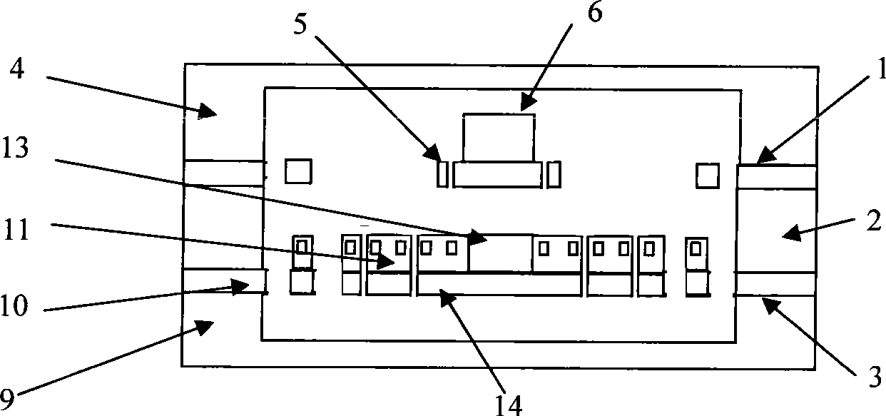 Moving coil type micro-mechanical electromagnetic vibration energy acquisition device based on upconversion