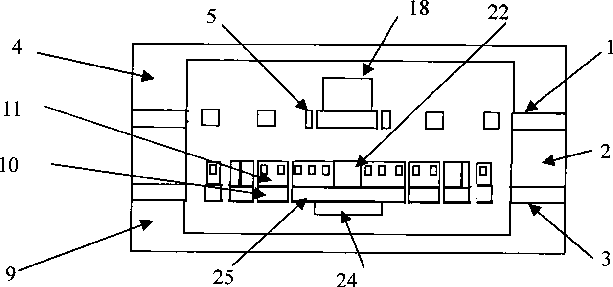 Moving coil type micro-mechanical electromagnetic vibration energy acquisition device based on upconversion