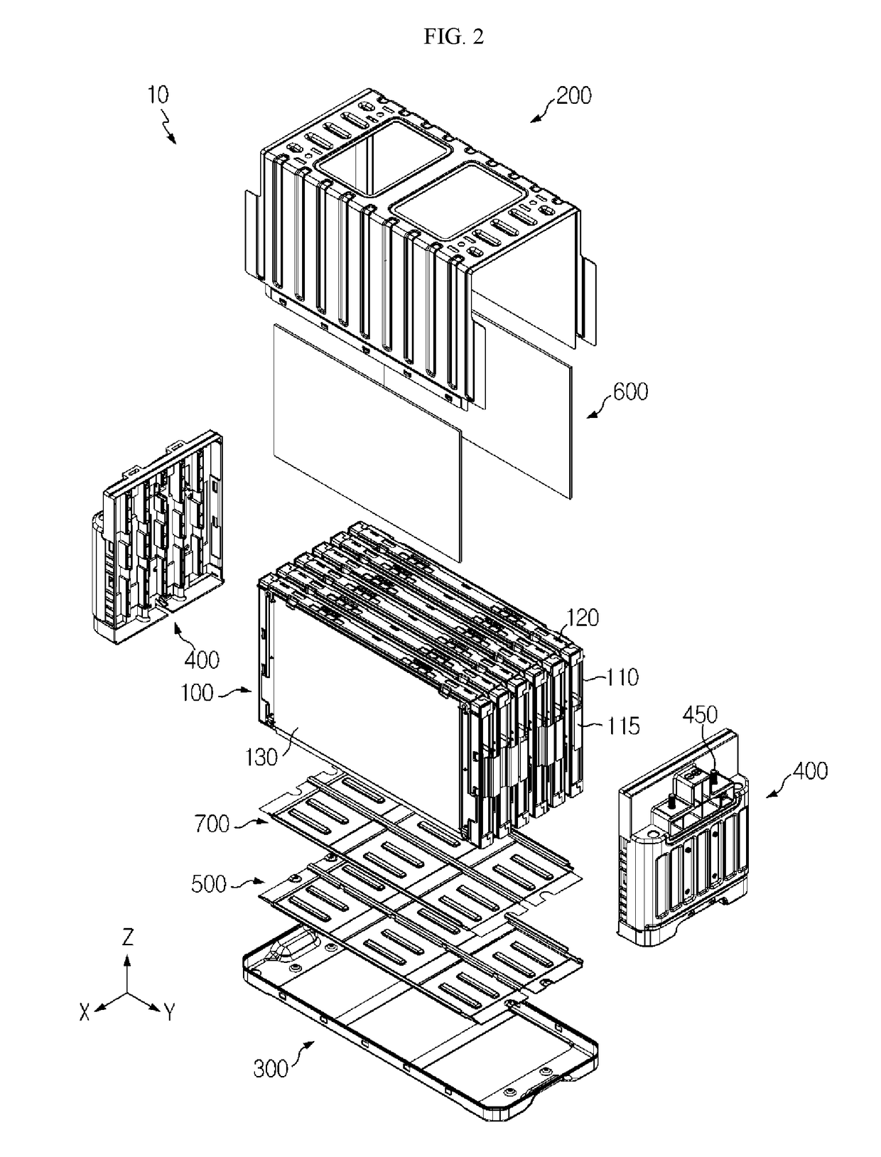 Battery module, battery pack comprising battery module, and vehicle comprising battery pack