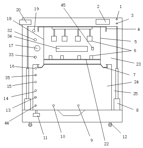 Novel salt solution cyclic immersion test device