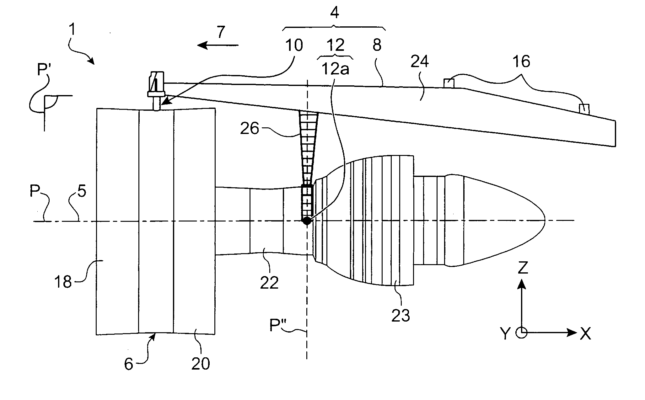Engine assembly for aircraft comprising an engine and a mounting device for such an engine