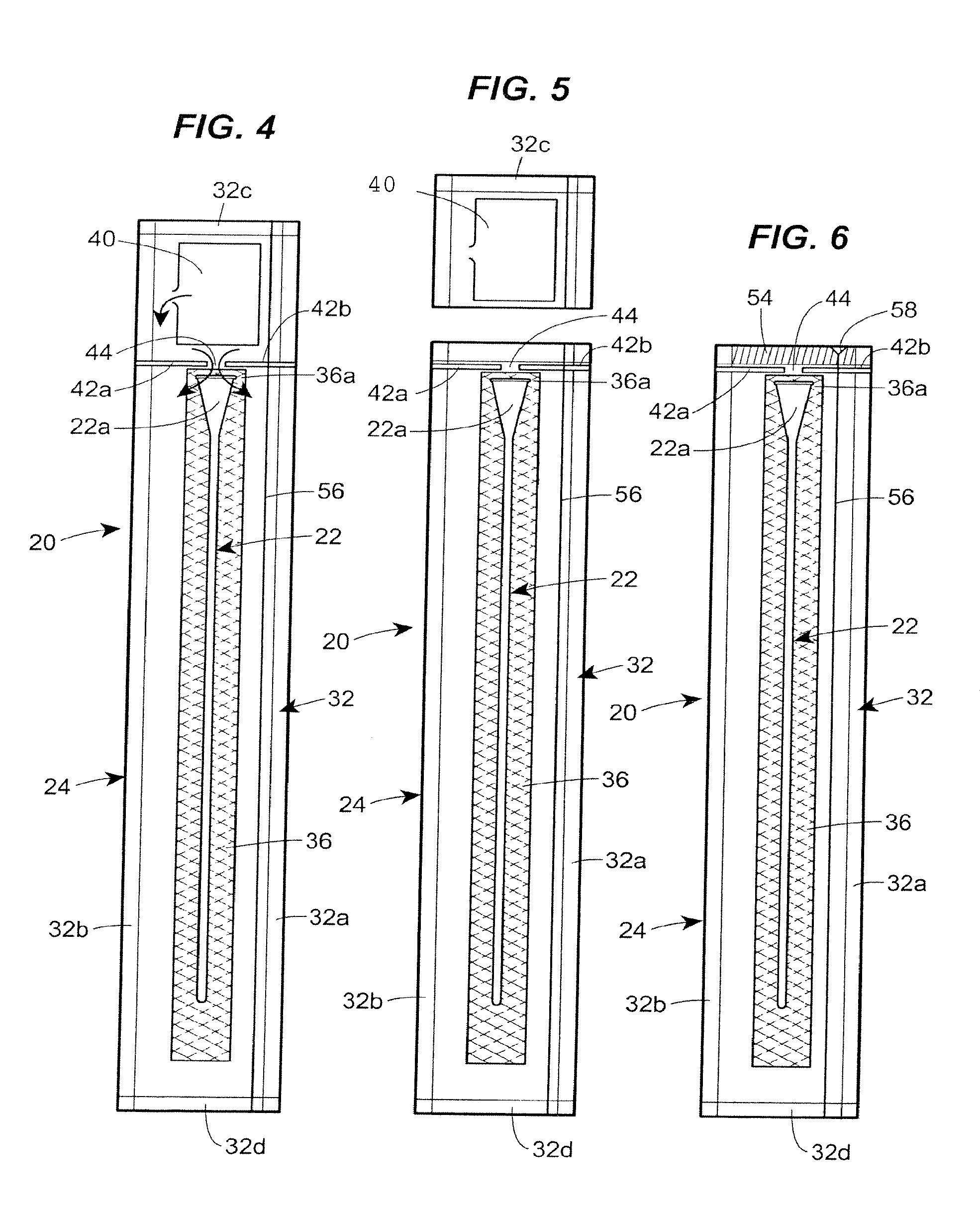 Vapor hydrated catheter assembly and method of making same