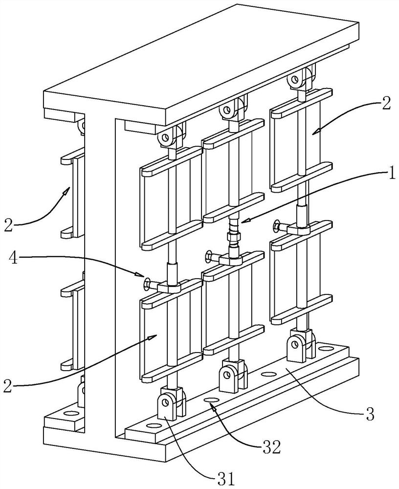 Shear wall reinforcing structure and construction method thereof