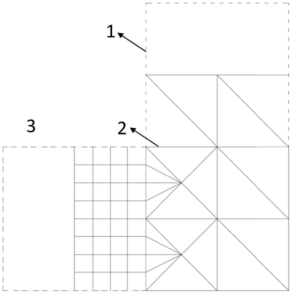 Terrain grid processing method and device, storage medium and terminal