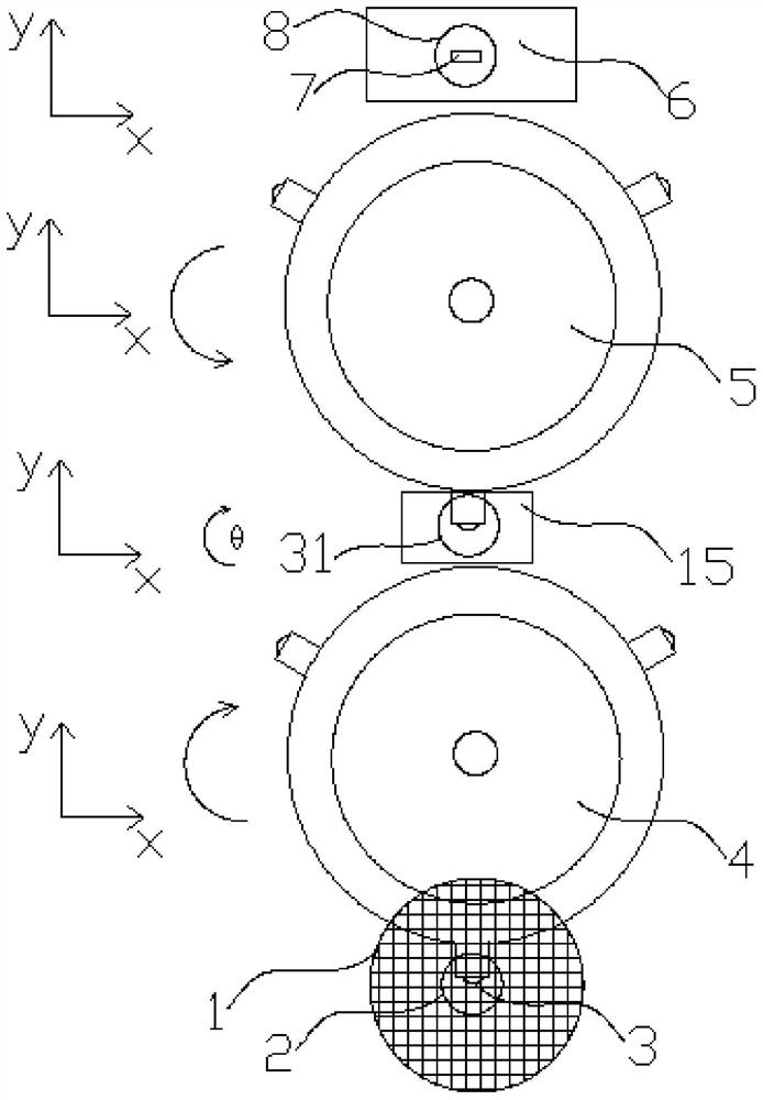 A long-distance, precise and fast pick-and-place chip device