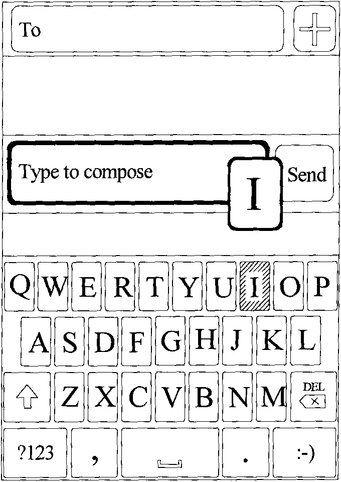 Virtual keyboard and input method using virtual keyboard