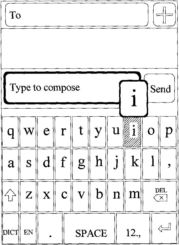 Virtual keyboard and input method using virtual keyboard