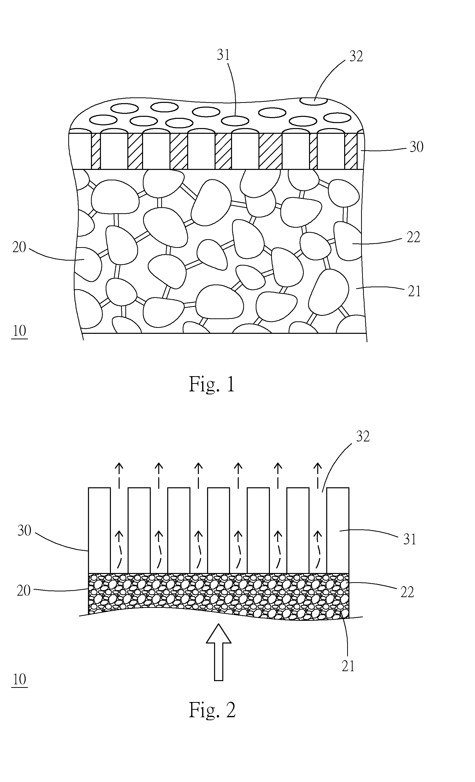 Air bearing structure