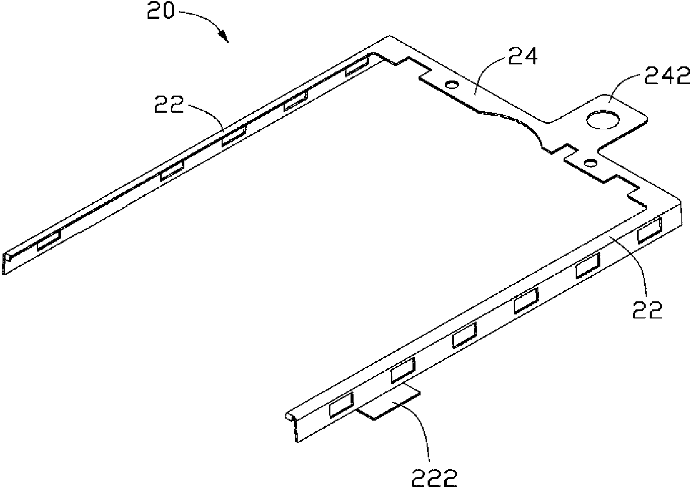 Casing component embedded with antenna and manufacturing method thereof