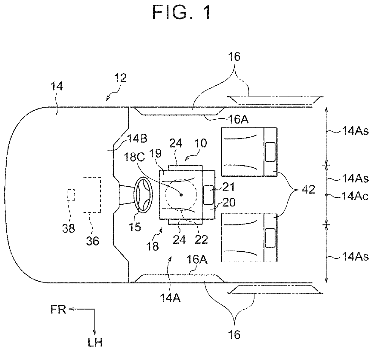 Vehicle seat device