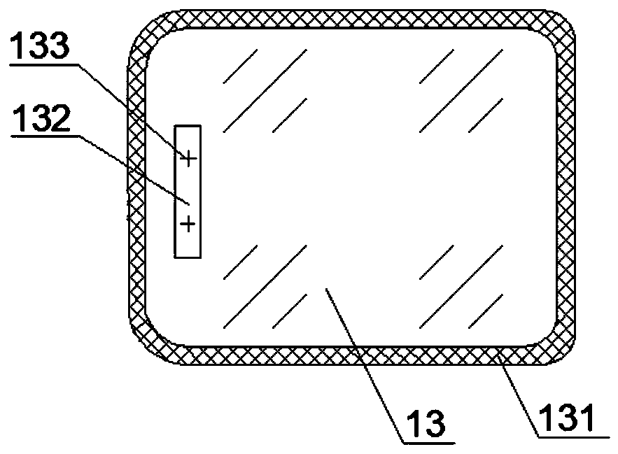 Window body device and military helicopter with same