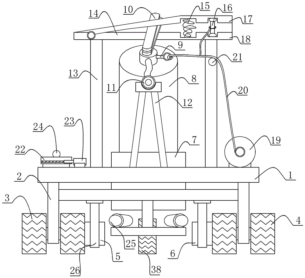 Mobile automatic fire extinguishing robot and fire extinguishing method thereof