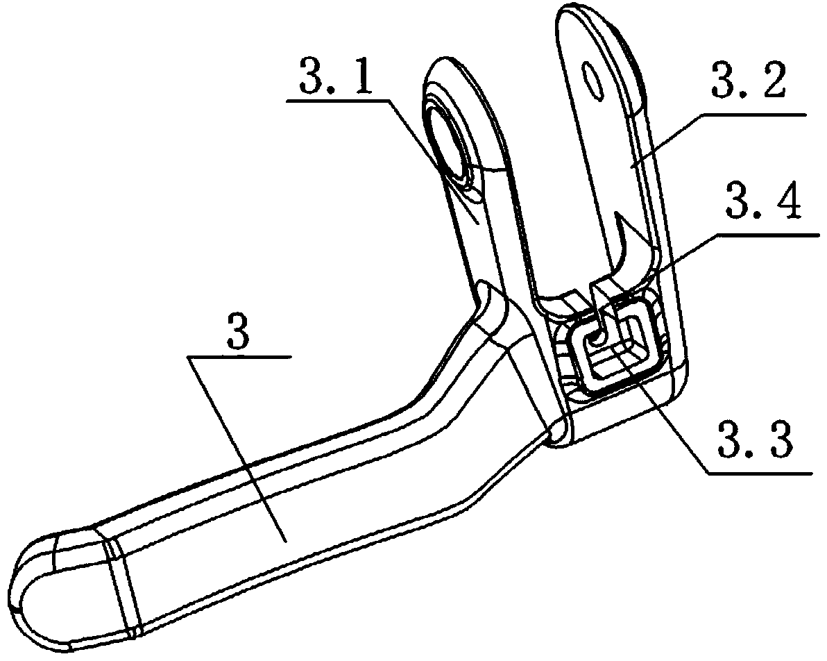 Labor-saving brake handle device