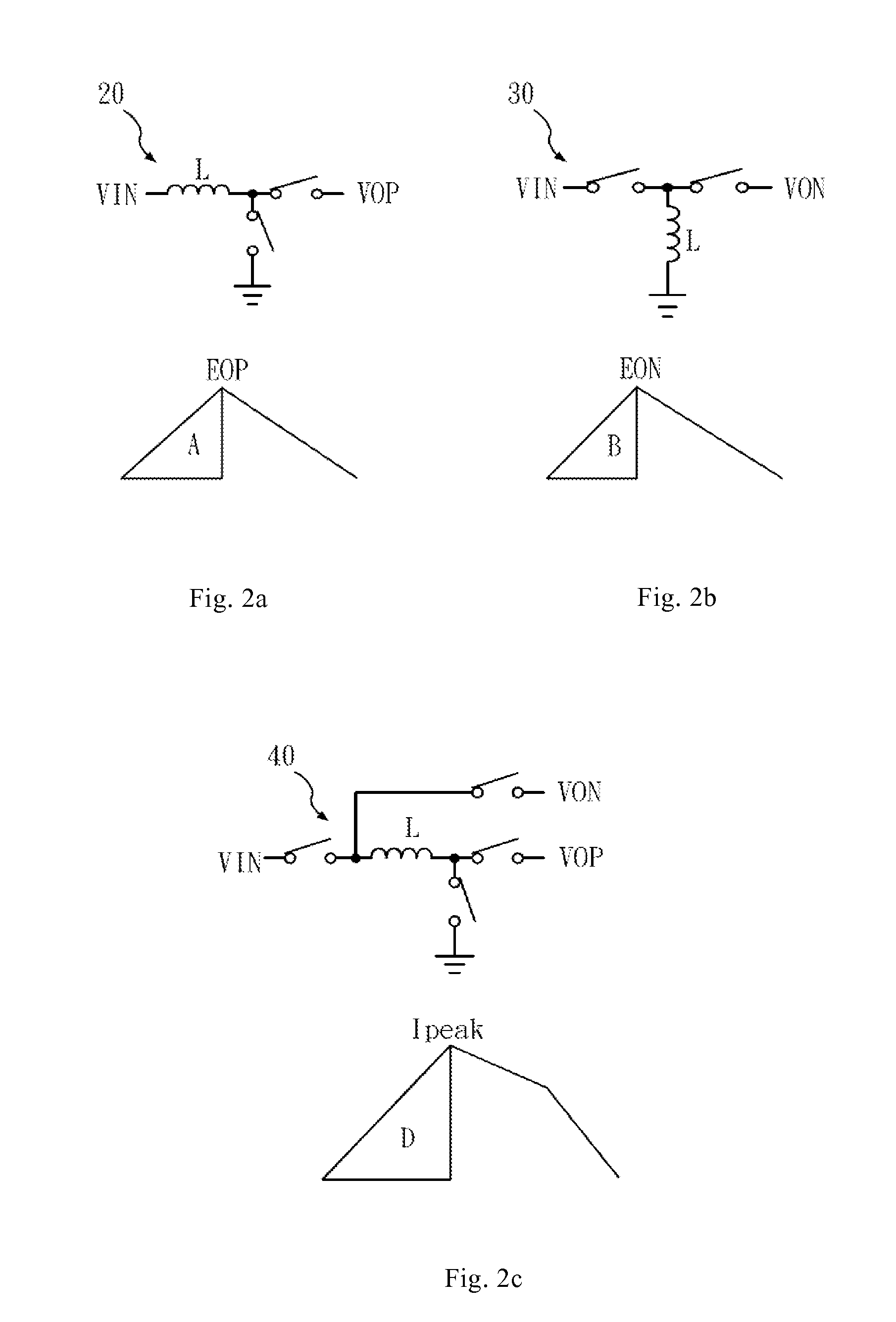 Inductive conversion device and energy control method
