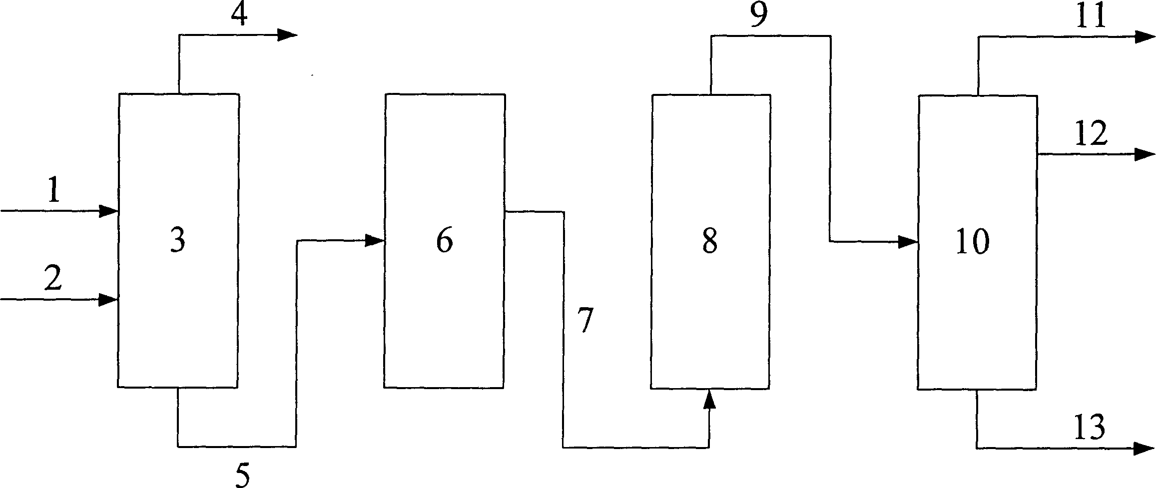 Combined technologic process for manufacturing petroleum residue