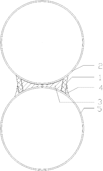 Lateral movably-connecting combined joint pipe of diaphram wall