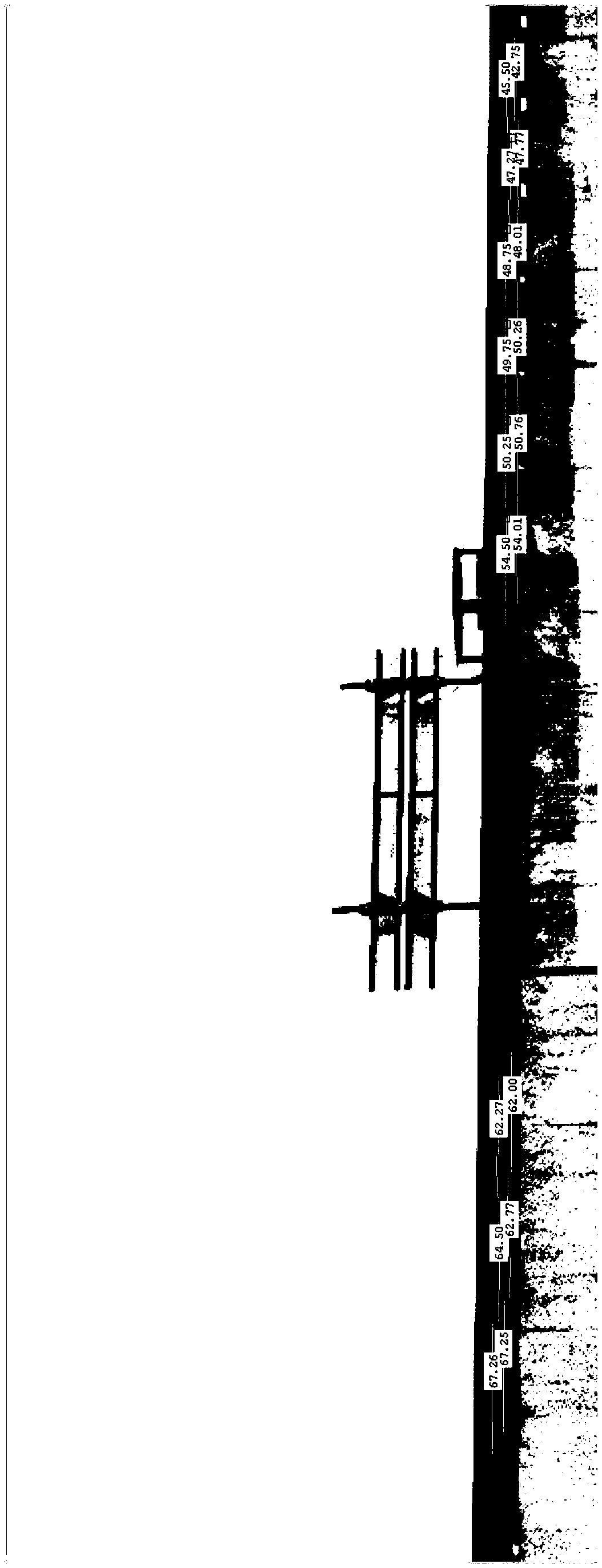 A rocket sled image velocity measurement method