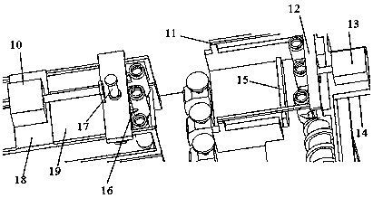 Screw feeding-two-stage delivery barium sulfate automatic sulfur measuring device