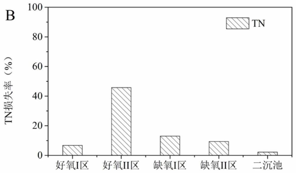 A low-concentration ammonia nitrogen sewage treatment device and treatment method