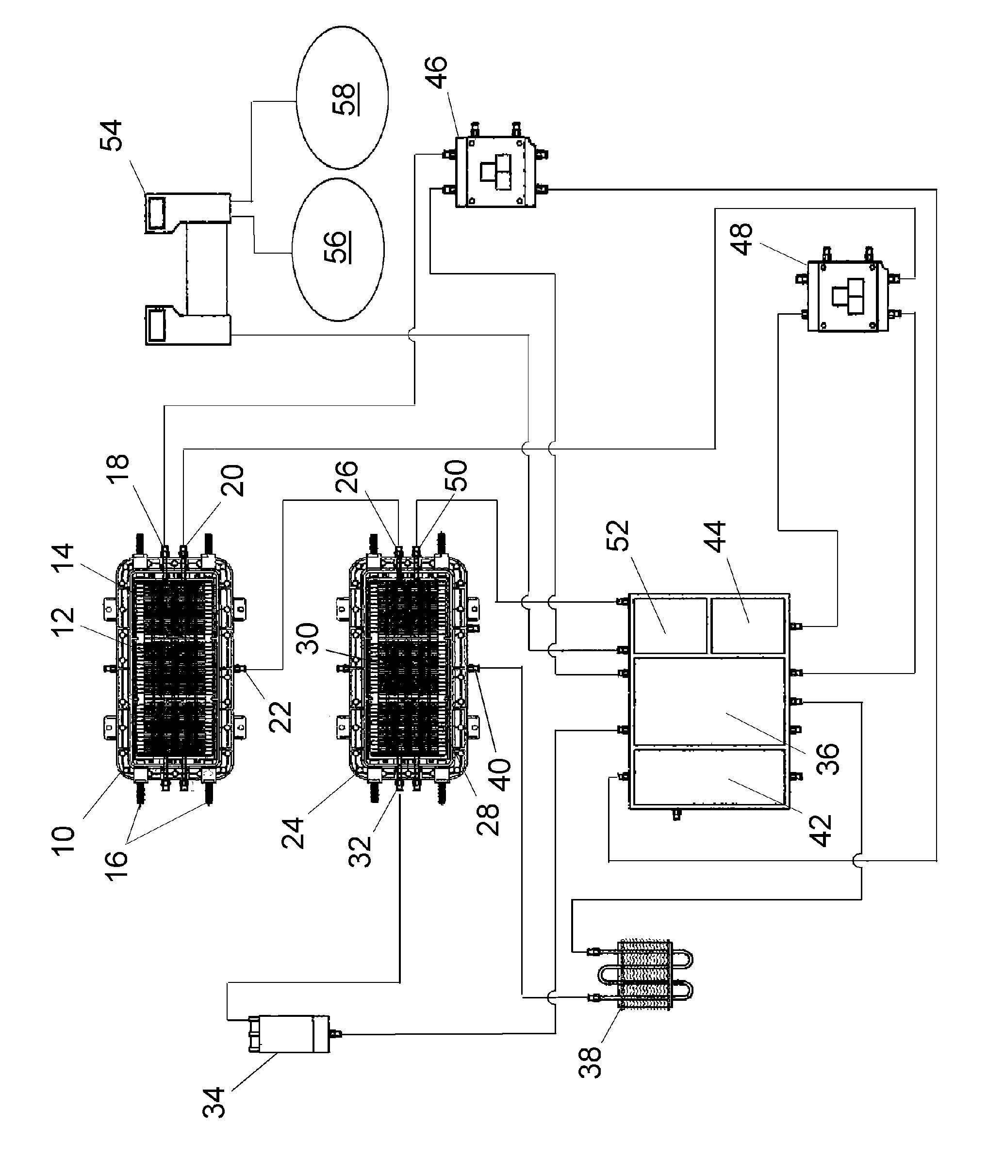 Process and apparatus for the preparation of combustible fluid
